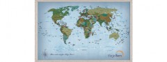 Mapa Mundi Viaje Bem